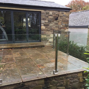 Wooded garden gets the C.B.G Balconies treatment