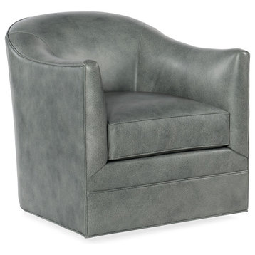 Hooker Furniture Living Room Gideon Swivel Club Chair
