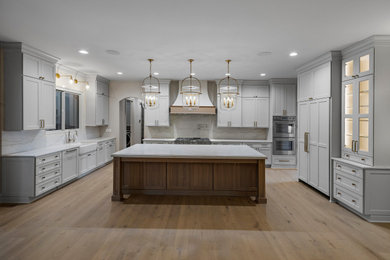 Elegant kitchen photo in Other