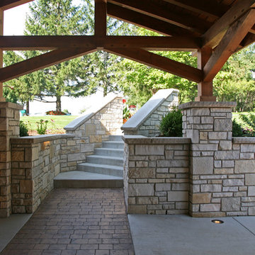 Booth Lake Portico & Exterior Remodel