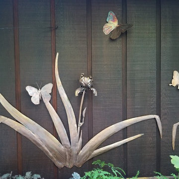 Iris Unlimited- copper fabrication by Pierre Riche Art