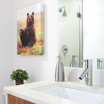 Durango Contemporary Townhouse Guest Bath