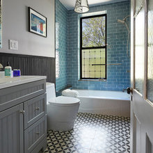 boys bathroom/inlaw suit/main bath second floor