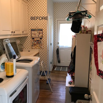 Kid and Kitty Friendly Laundry Room - Alpharetta