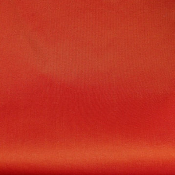 Poly Taffeta Polyester Faux Silk Plain, Paprika