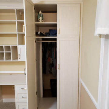 Home Office with Hidden Closet - Milton, VT