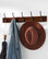 Modern Wall Mounted Coat Rack, Metal With 10-Hanger Hook, Simple Design, Light W