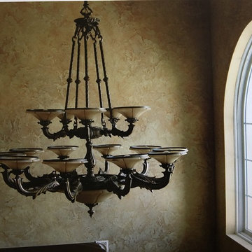 Metallic glaze