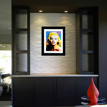 Marilyn Monroe Art Print Installations