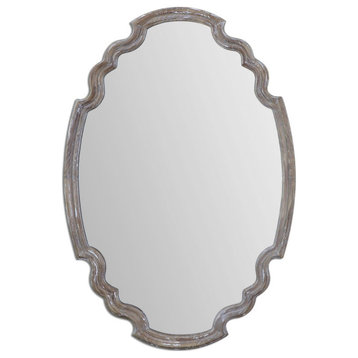 Uttermost Ludovica Aged Wood Mirror