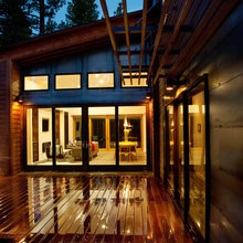 rustic prefab house