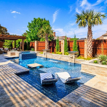 Geometric Pool Designs Dallas, Highland Park & Plano