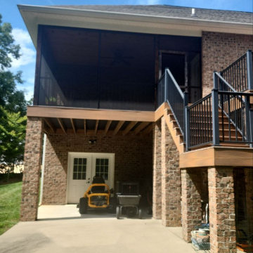 Sunroom Renovation - Original Exterior