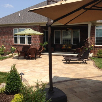 Lexington run patio/sidewalk