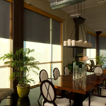 Roller Shades for the Living Room