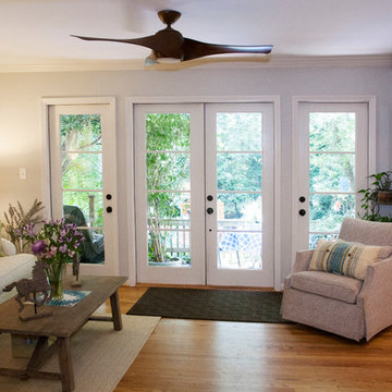 Sandy Springs 1965 Knotty Pine Makeover