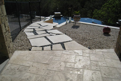 This is an example of a traditional landscaping in Austin.