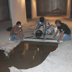 Commercial new construction - Pacific Design Center (West Hollywood) - Hardwood Flooring
