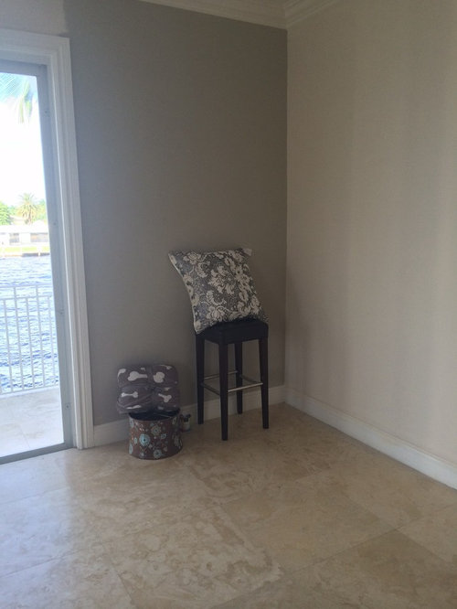 Revere Pewter showing a green hue?