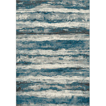 Regal 89801-5989 Area Rug, Blue And Gray, 2'2"x7'7" Runner