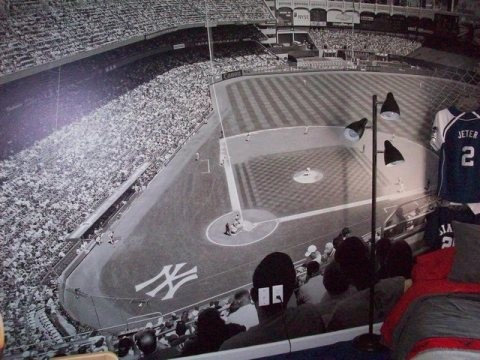 Yankee Stadium Wall Mural