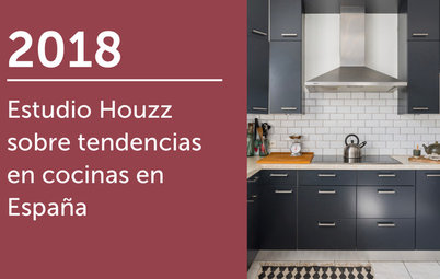 Estudio Houzz sobre tendencias en cocinas en España 2018