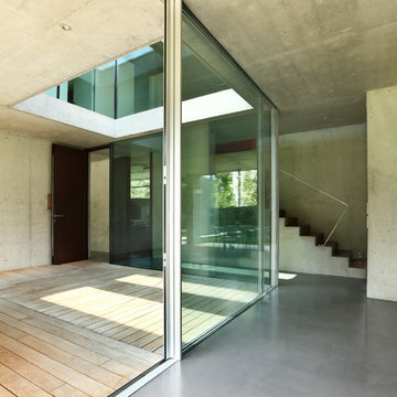Maisons contemporaines en béton préfabriqué par Byzance Design