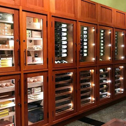 Custom Wine and Cigar Humidor Cabinets - Wine And Bar Cabinets