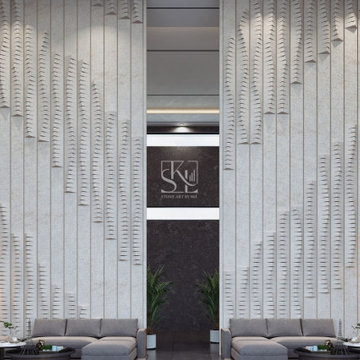 Create Flow with Sliced Cut Stone Wall Cladding
