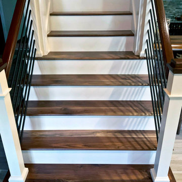Character Walnut Stair Treads