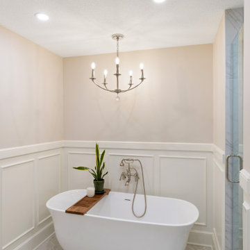 Traditional Primary Bathroom + Bedroom Remodel Leawood, KS