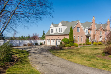 Example of a trendy exterior home design in New York