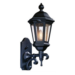 Troy Lighting - Troy Lighting Wall Lantern Verona, Matte Black - Wall Sconces