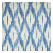 blue tablecloth