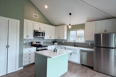 Kitchen photo in Houston