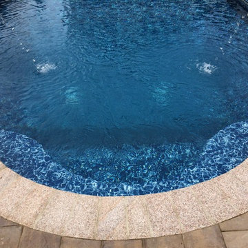 Vinyl Liner Sun Bench