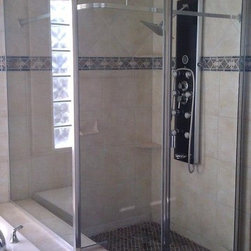 Framed/Semi-Frameless Showers - Showerheads And Body Sprays
