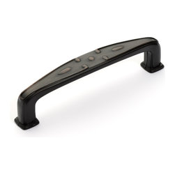 Dynasty Hardware - Design Cabinet Pull Aged Oil Rubbed Bronze - Cabinet And Drawer Handle Pulls