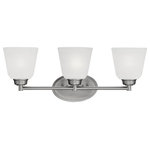 Millennium Lighting - 3 Light 23 in. Brushed Pewter Vanity Light - 3 Light A Lamps 60W 23 in. Brushed Pewter Vanity Light, No bulbs included, UL Listed and Hardwired