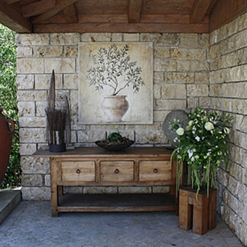 Überdachte Terrasse