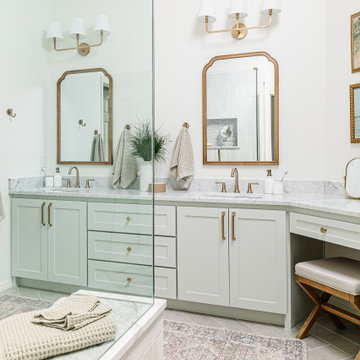 Love It Or Leave It | Transitional Primary Bathroom
