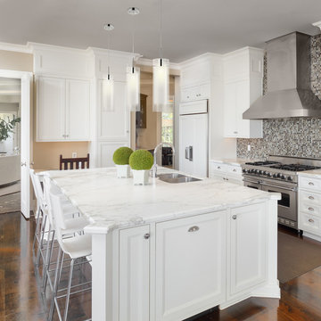 Sydney 1-Light Polished Chrome Clear Glass Pendant
