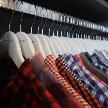 Men's Minneapolis Reach-In Closet Before and After