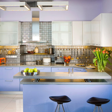 Blue Penthouse in Moscow