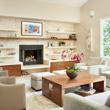 Family Room Shelves