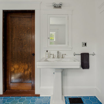 Irvington Bathroom and Basement - Bathroom Vanity View