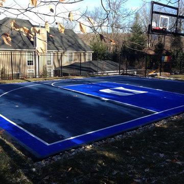 Backyard Basketball Court