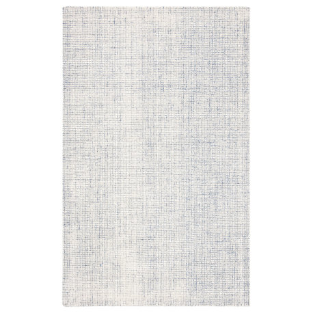 Safavieh Couture Abstract Collection ABT470 Rug, Ivory/Blue, 8'x10'