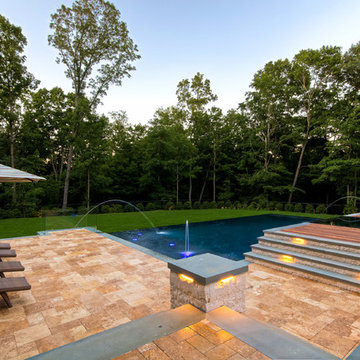 Infinity Edge pool and outdoor living space