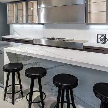 Scavolini Showroom - Estatuario Sintered Stone 12mm Honed